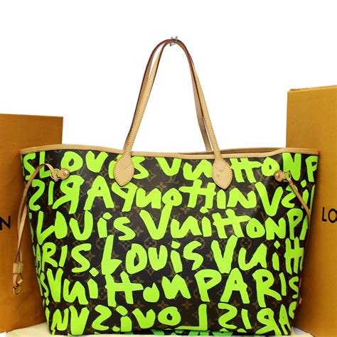 lime green louis vuitton purse